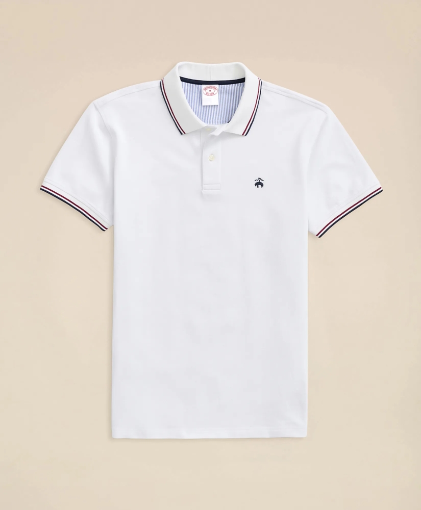 Golden Fleece® Supima® Tipped Polo Shirt, image 4
