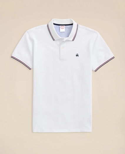 Golden Fleece® Supima® Tipped Polo Shirt, image 4