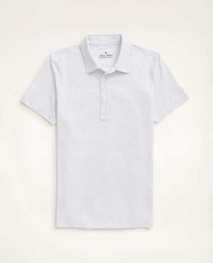 Brooks Brothers Stretch Performance Series Dot Polo Shirt, image 1
