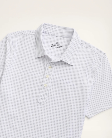 Brooks Brothers Stretch Performance Series Dot Polo Shirt, image 2