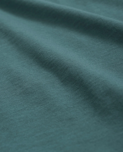 Washed Supima® Cotton Logo Crewneck T-Shirt, image 3