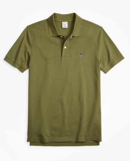 Extra-Slim Fit Stretch Supima® Cotton Performance Polo Shirt, image 1