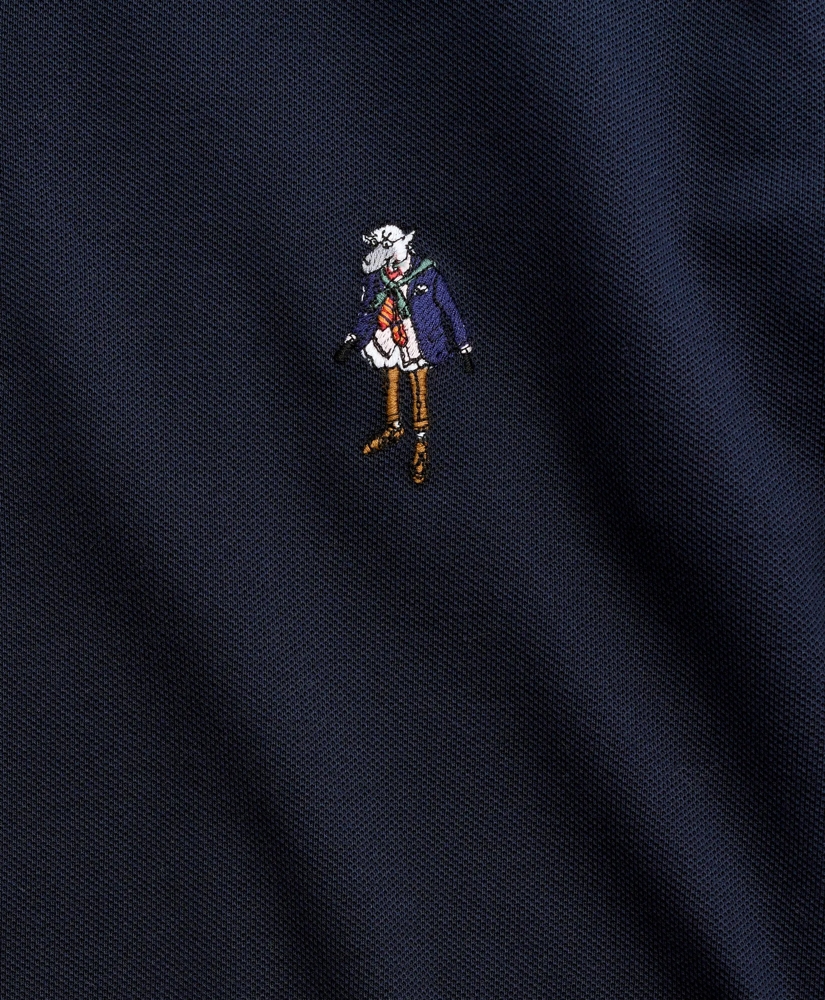 Henry Supima<sup>®</sup> Long-Sleeve Polo Shirt