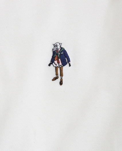 Henry Supima® Long-Sleeve Polo Shirt, image 2