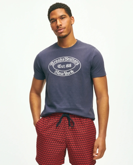 Brooks Brothers Label Graphic T-Shirt, image 1