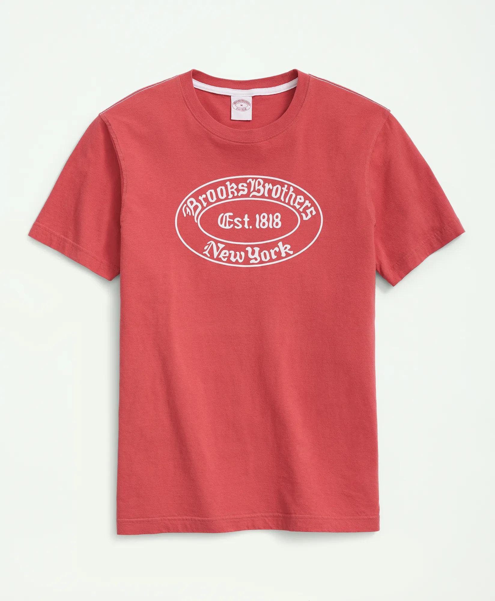 Brooks Brothers Label Graphic T-Shirt, image 1