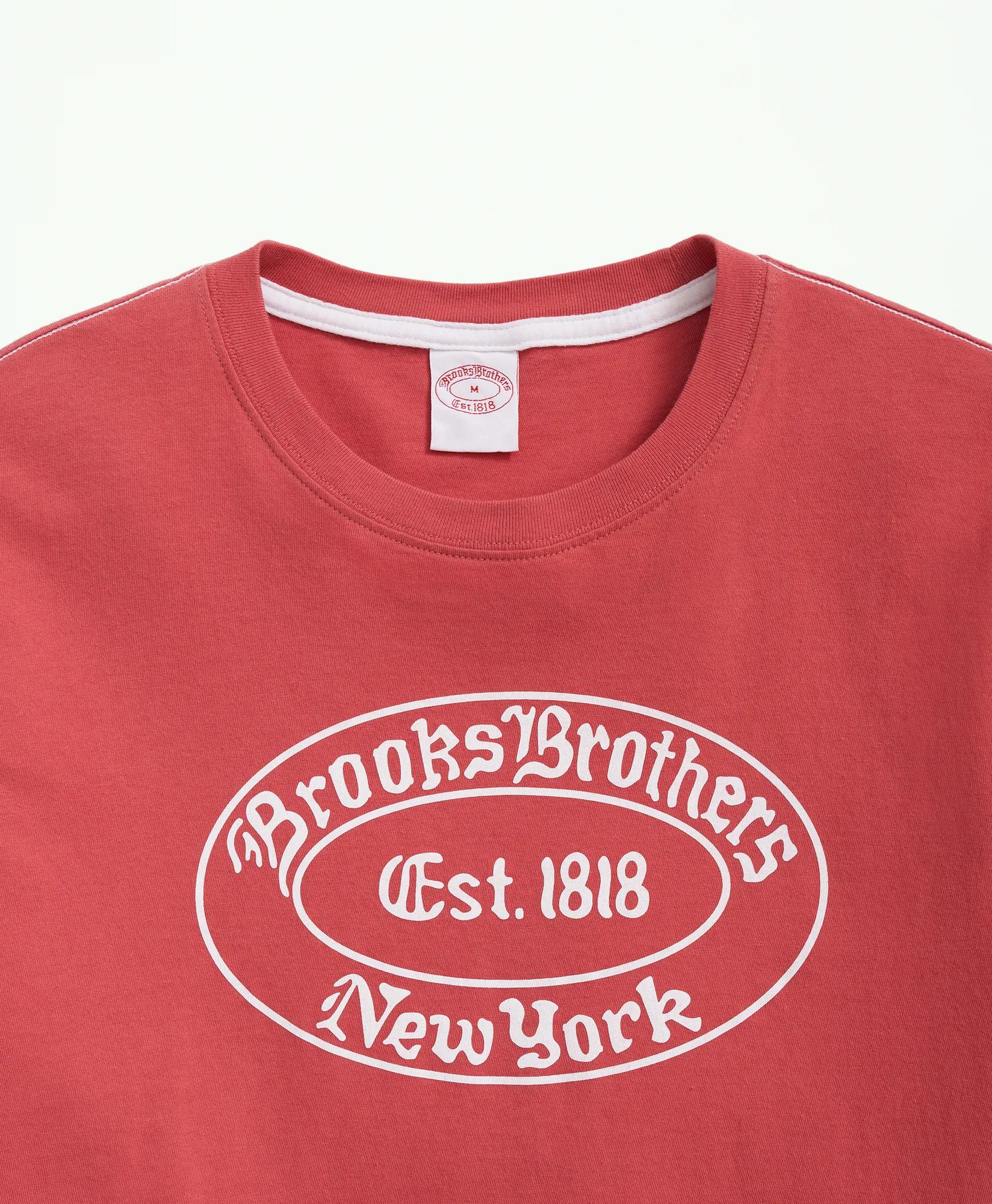 Brooks Brothers Label Graphic T-Shirt, image 2