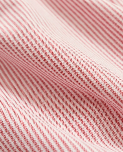 Original Fit Cotton Pique Knit Candy Stripe Short-Sleeve Shirt, image 3
