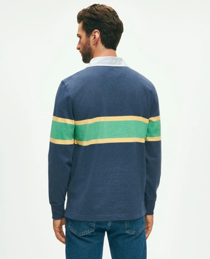 Vintage-Inspired Rugby In Sueded Cotton, image 2