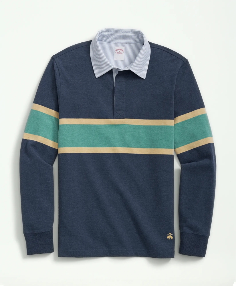 Vintage-Inspired Rugby In Sueded Cotton, image 3