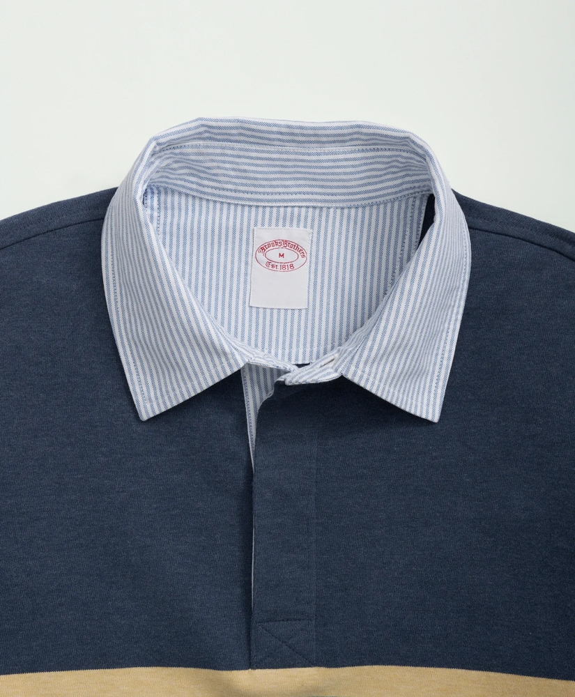 Vintage-Inspired Rugby In Sueded Cotton, image 4