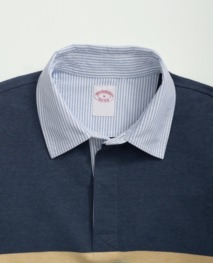 Vintage-Inspired Rugby In Sueded Cotton, image 4