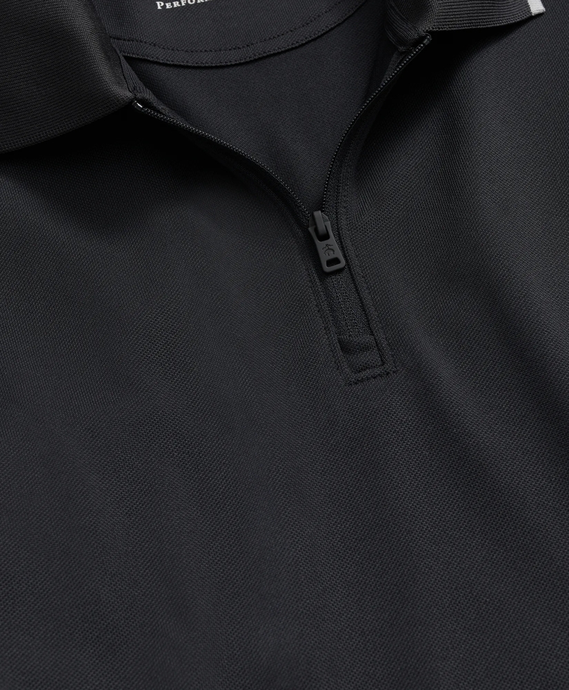 Performance Series Half-Zip Pique Polo Shirt, image 4