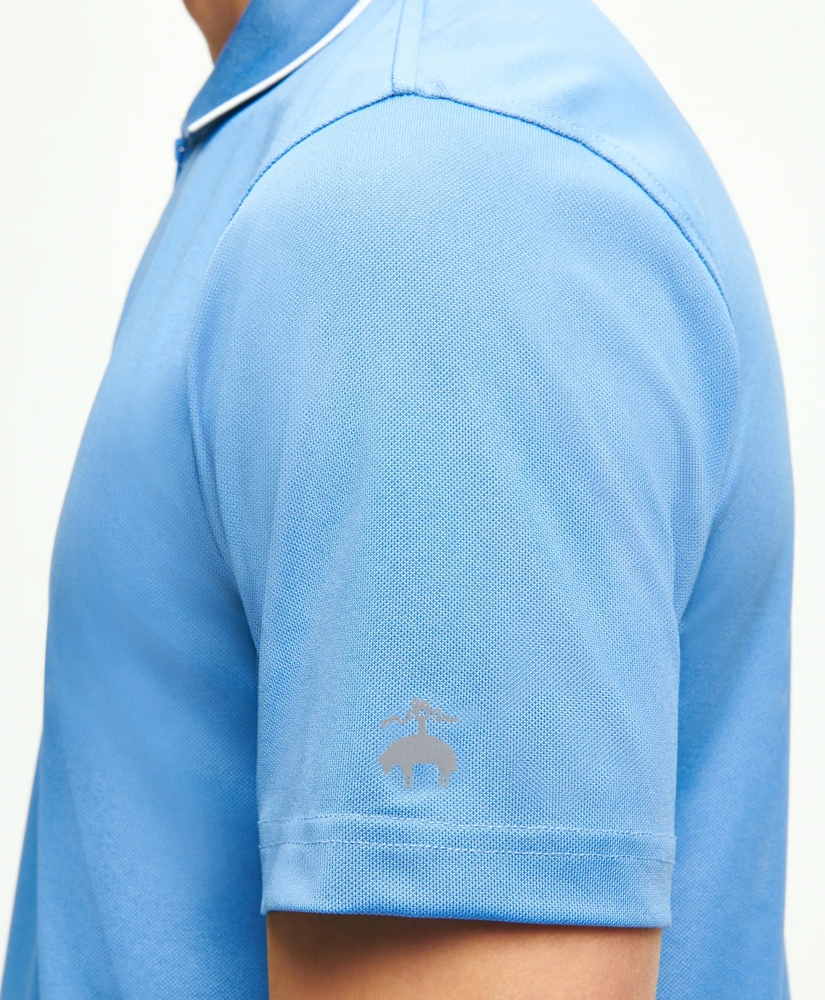 Performance Series Half-Zip Pique Polo Shirt, image 2
