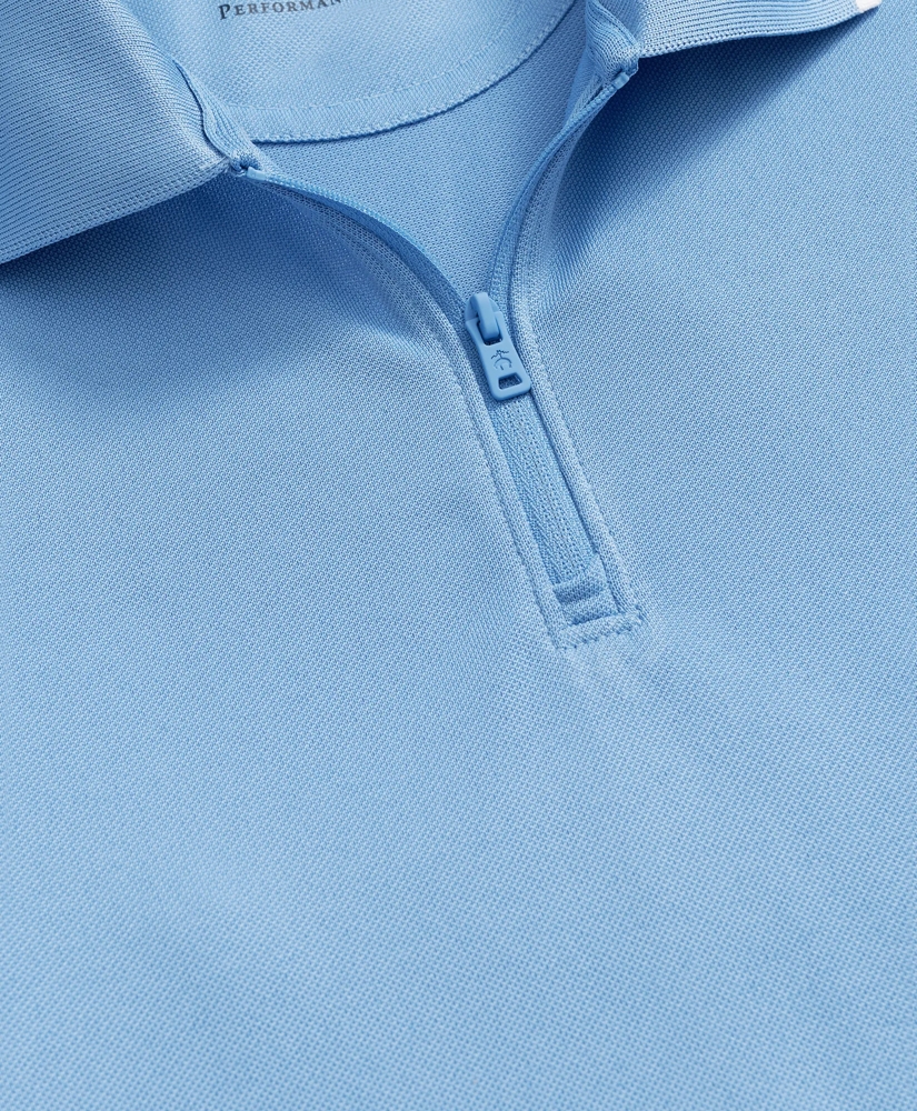 Performance Series Half-Zip Pique Polo Shirt, image 5