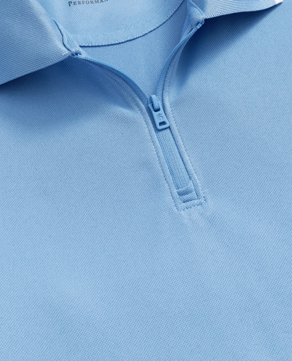 Performance Series Half-Zip Pique Polo Shirt, image 5