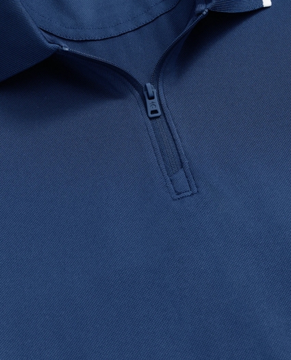 Performance Series Half-Zip Pique Polo Shirt, image 6