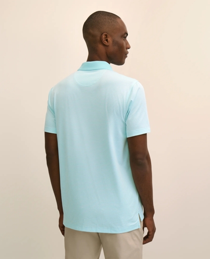 Performance Series Micro Stripe Jersey Polo Shirt, image 4