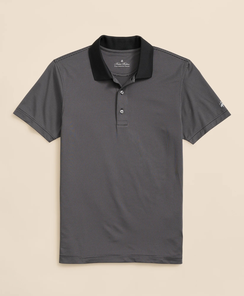 Performance Series Micro Stripe Jersey Polo Shirt