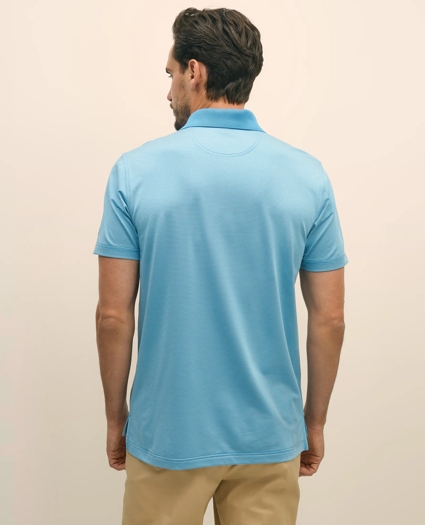Performance Series Micro Stripe Jersey Polo Shirt, image 4