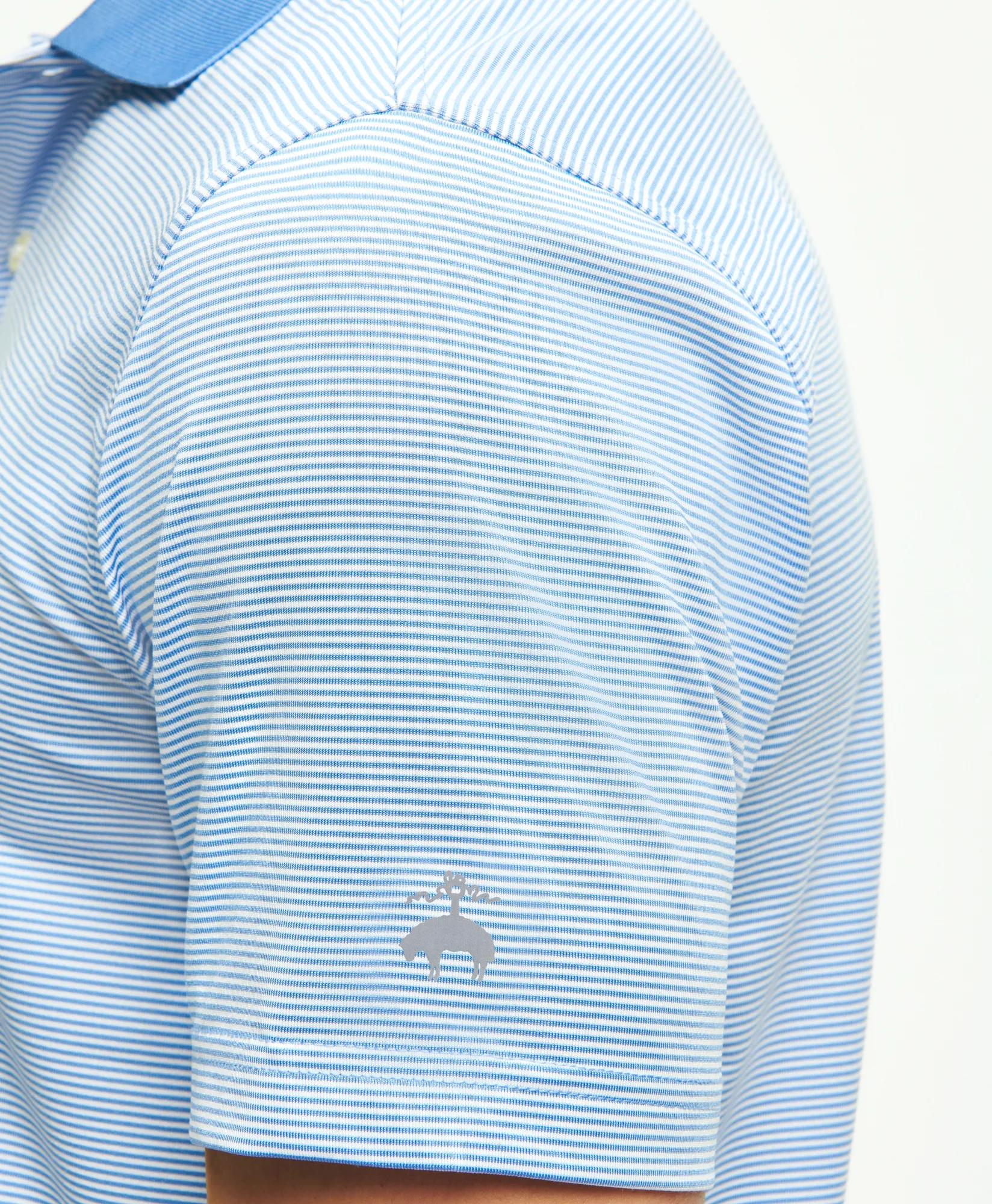 Performance Series Micro Stripe Jersey Polo Shirt