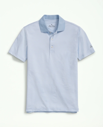 Performance Series Micro Stripe Jersey Polo Shirt, image 1