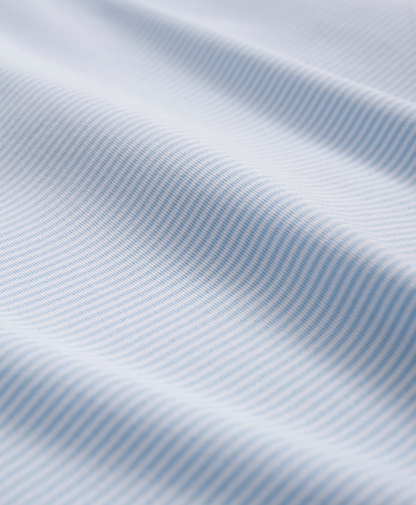 Performance Series Micro Stripe Jersey Polo Shirt, image 3