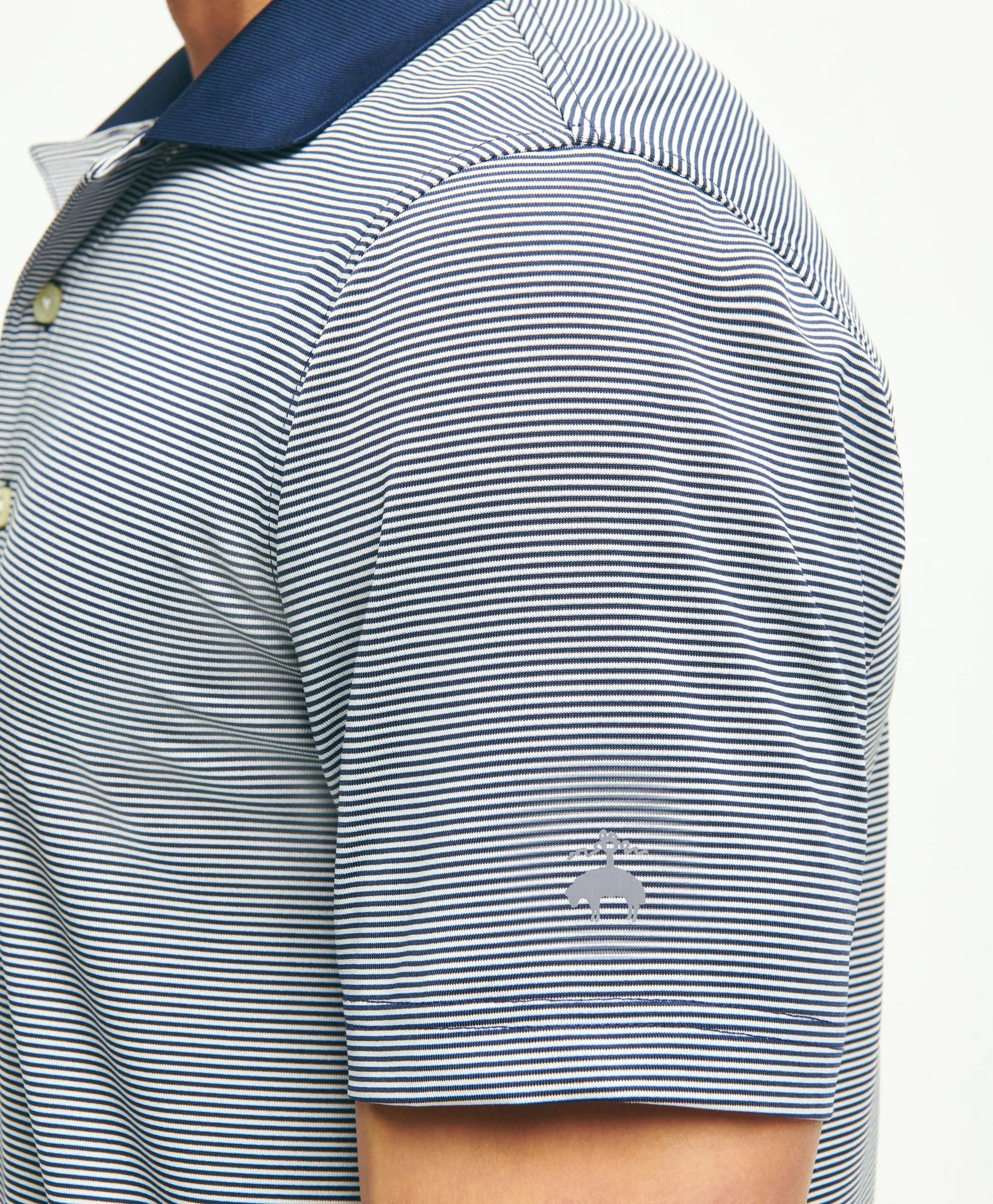 Performance Series Micro Stripe Jersey Polo Shirt