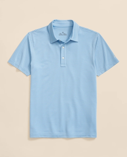 Performance Series Vintage Stripe Pique Polo Shirt, image 1