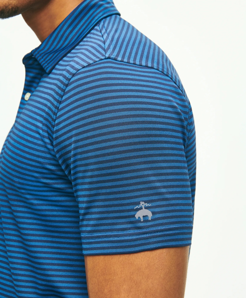 Performance Series Vintage Stripe Pique Polo Shirt, image 2