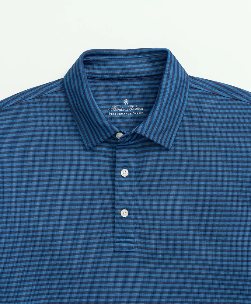 Performance Series Vintage Stripe Pique Polo Shirt, image 5