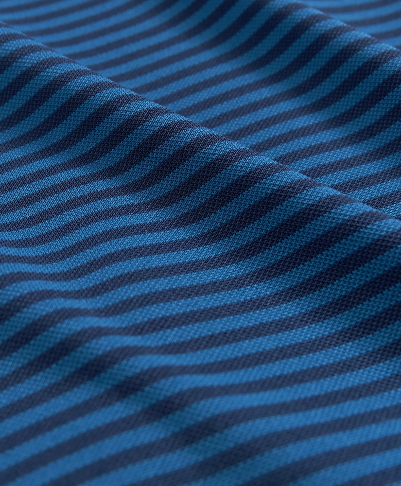 Performance Series Vintage Stripe Pique Polo Shirt, image 6