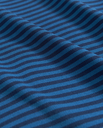 Performance Series Vintage Stripe Pique Polo Shirt, image 6