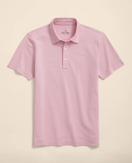 Performance Series Vintage Stripe Pique Polo Shirt, image 1