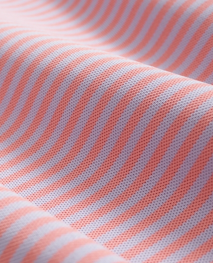 Performance Series Vintage Stripe Pique Polo Shirt, image 3