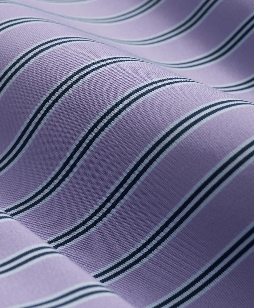 Performance Series BB#1 Striped Polo Shirt, image 3