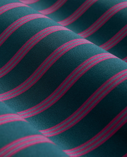 Performance Series BB#1 Striped Polo Shirt, image 3