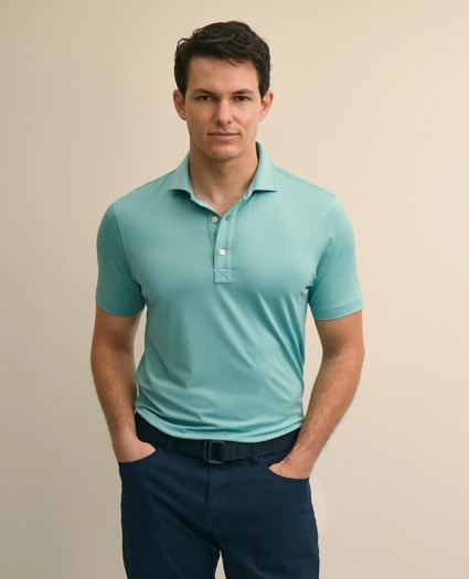 Performance Series Spread Collar Polo Shirt, image 1