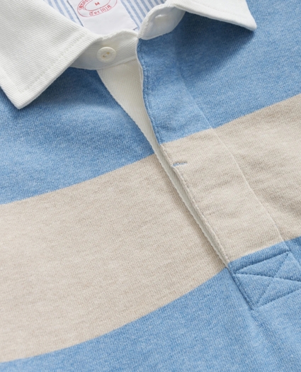 Rugby Shirt in Garment-Washed Cotton, image 2
