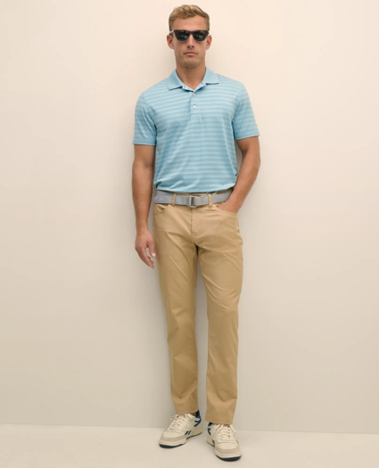 Performance Series BB#1 Stripe Polo Shirt, image 2