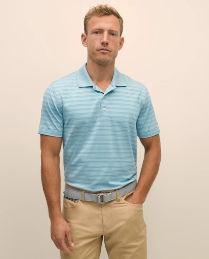 Performance Series BB#1 Stripe Polo Shirt, image 3