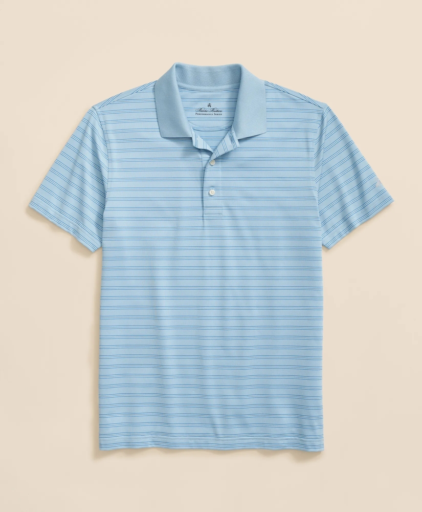 Performance Series BB#1 Stripe Polo Shirt, image 5