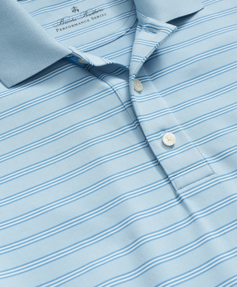Performance Series BB#1 Stripe Polo Shirt, image 6