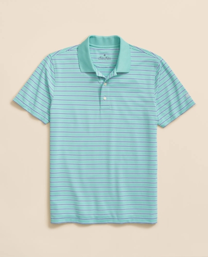 Performance Series BB#1 Stripe Polo Shirt, image 1