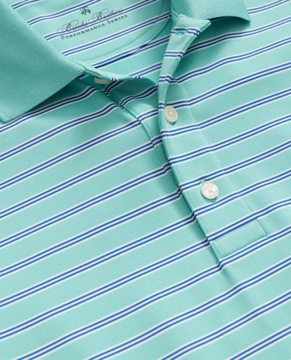 Performance Series BB#1 Stripe Polo Shirt, image 2