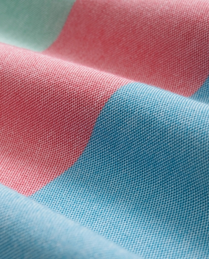 The Vintage Polo Shirt in Pique Stripe, image 3