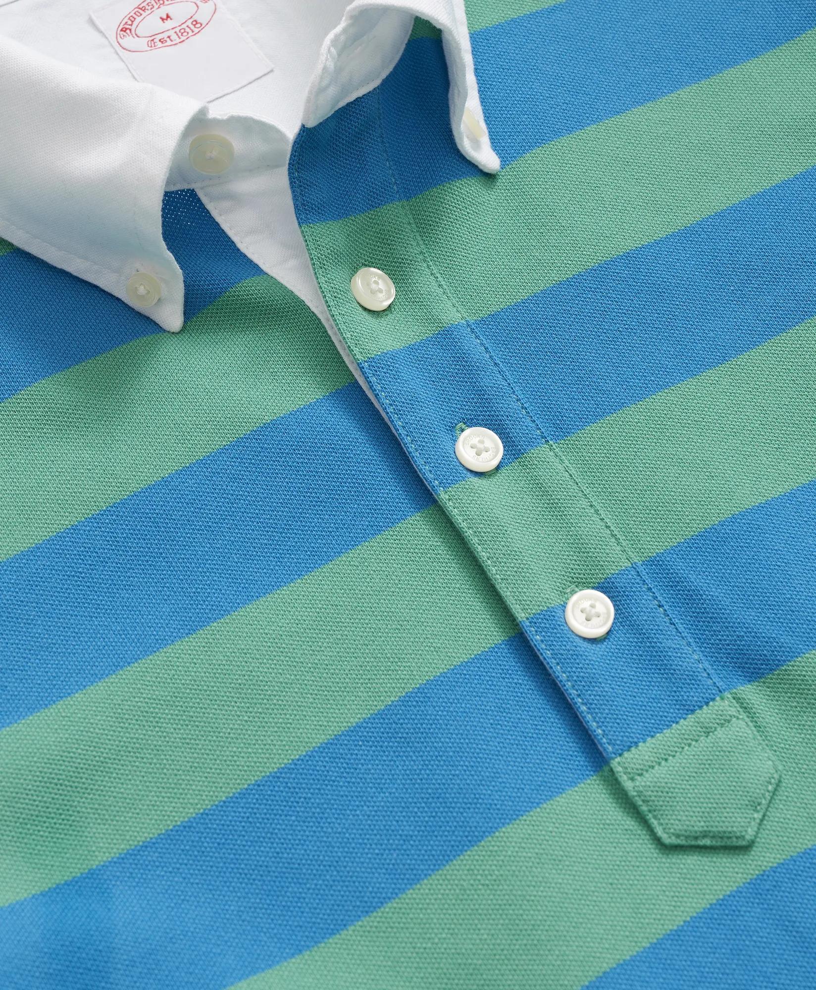 Golden Fleece® Stripe Supima® Polo Shirt, image 2