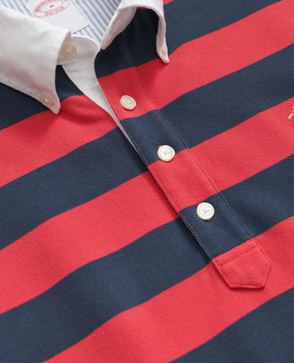 Golden Fleece® Stripe Supima® Polo Shirt, image 2