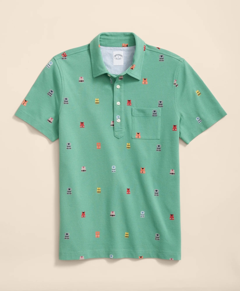 Vintage Brooks Brothers Polo Shirt Mens XL (Tag XXL) Golden