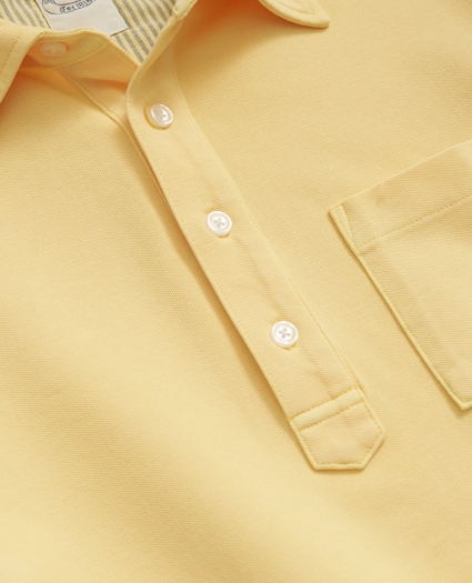 The Vintage Short-Sleeve Garment Dyed Polo Shirt, image 2